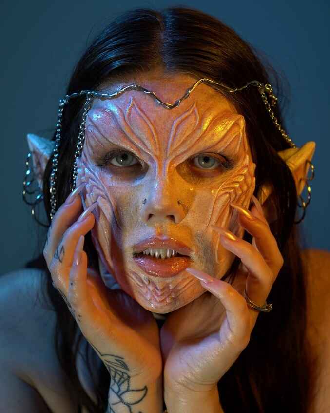 special effects makeup face prosthetics