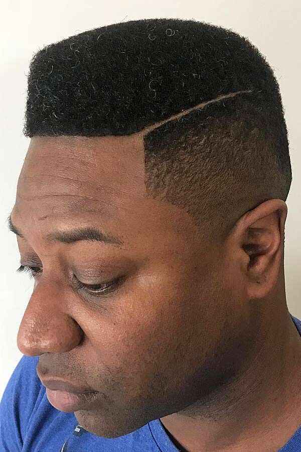 textured crew fade