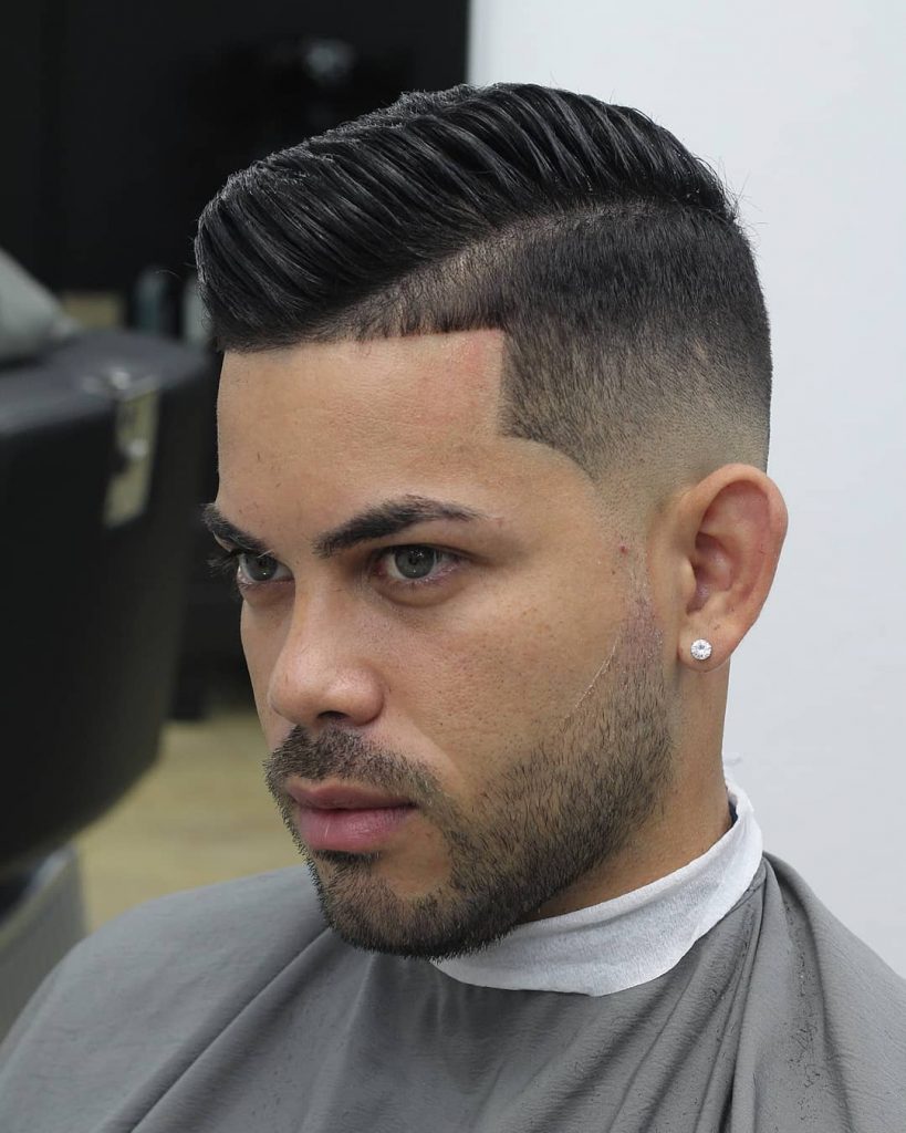 Best Temple Fade Afro Haircuts for Men