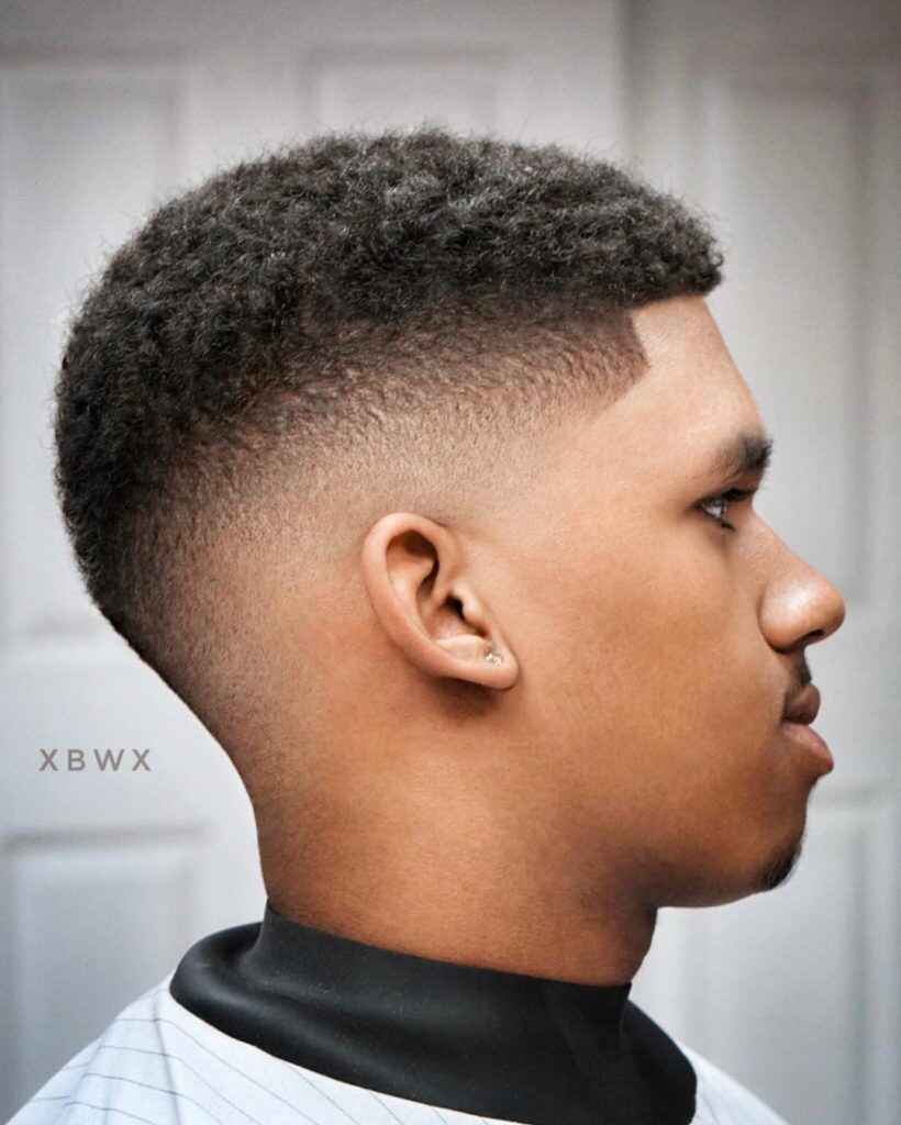 Short Haircuts Mid Drop Fade 