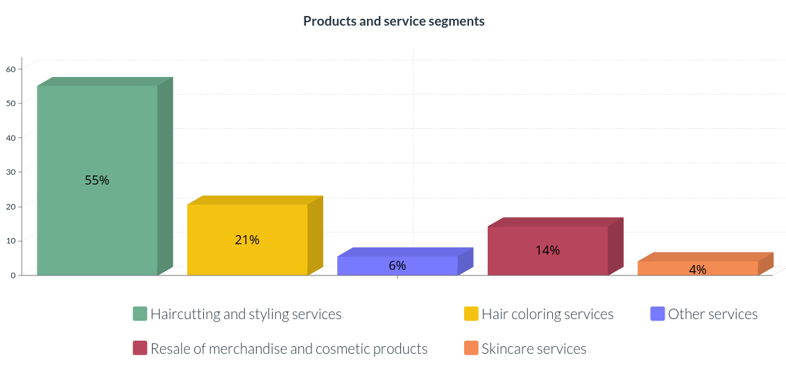 Salon Product And Service Segments 