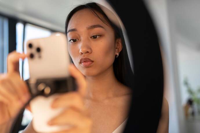 iphone for beauty content