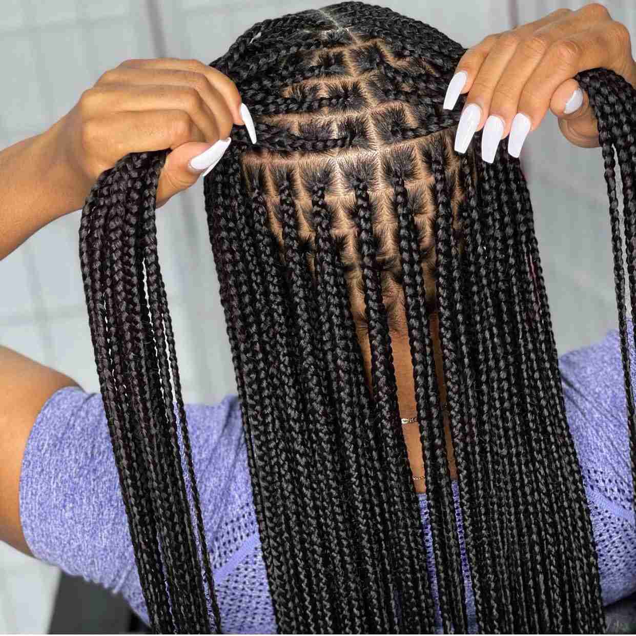 long ghana braids