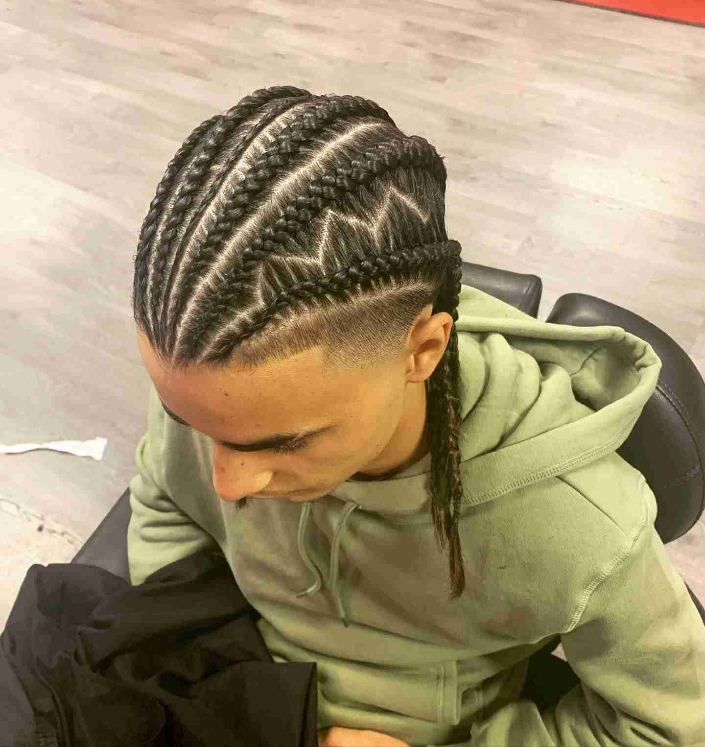 men cornrows braids